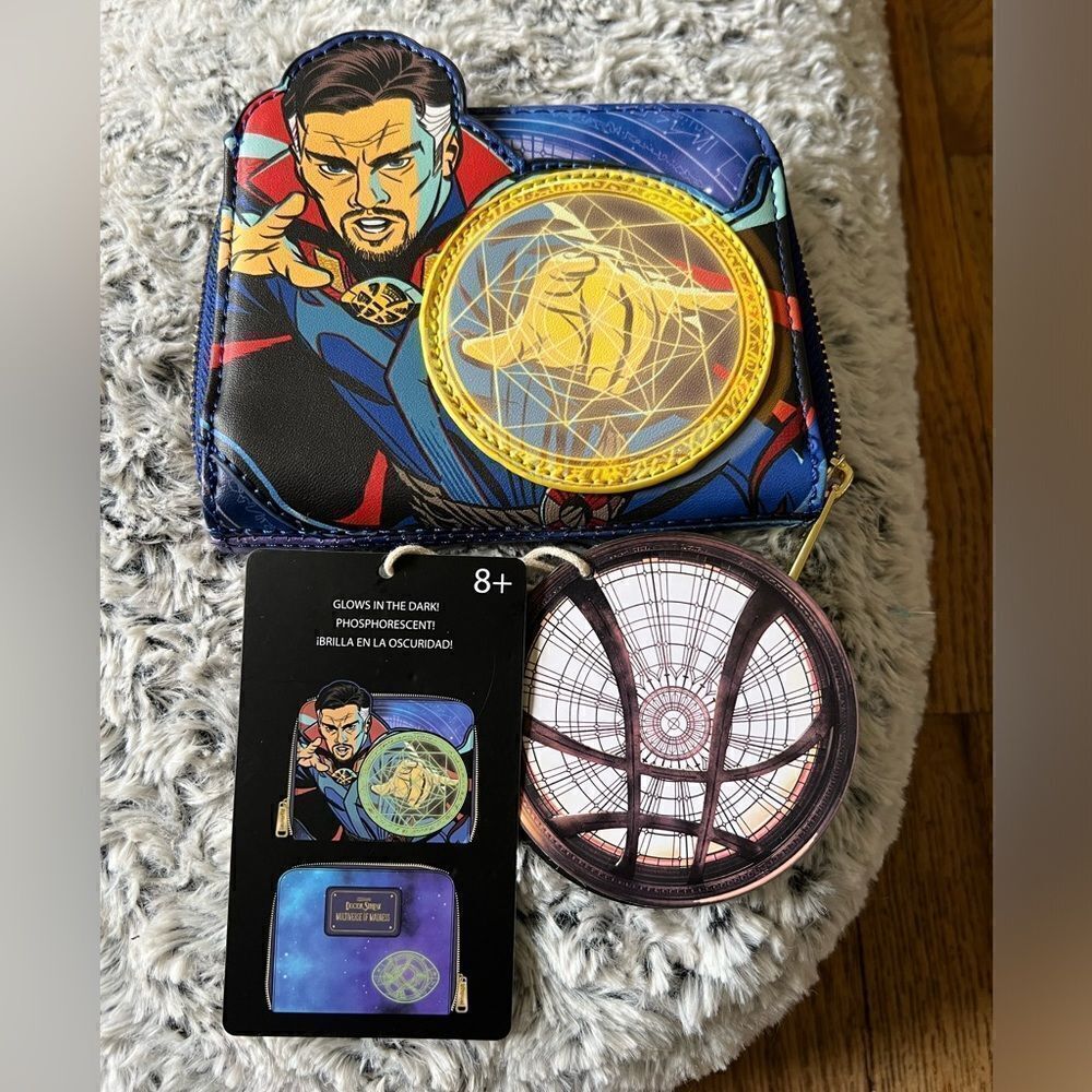Loungefly Marvel Doctor Strange Ziparound Wallet